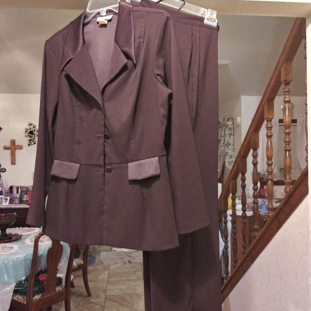 2 piece pant suit